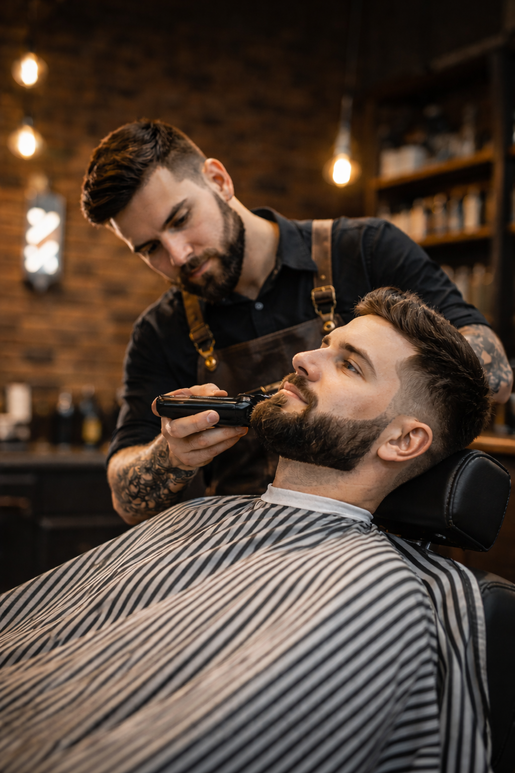 Template 2 - Post barbershop professionnel